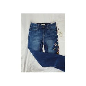 Knox Rose Embroidered Jeans